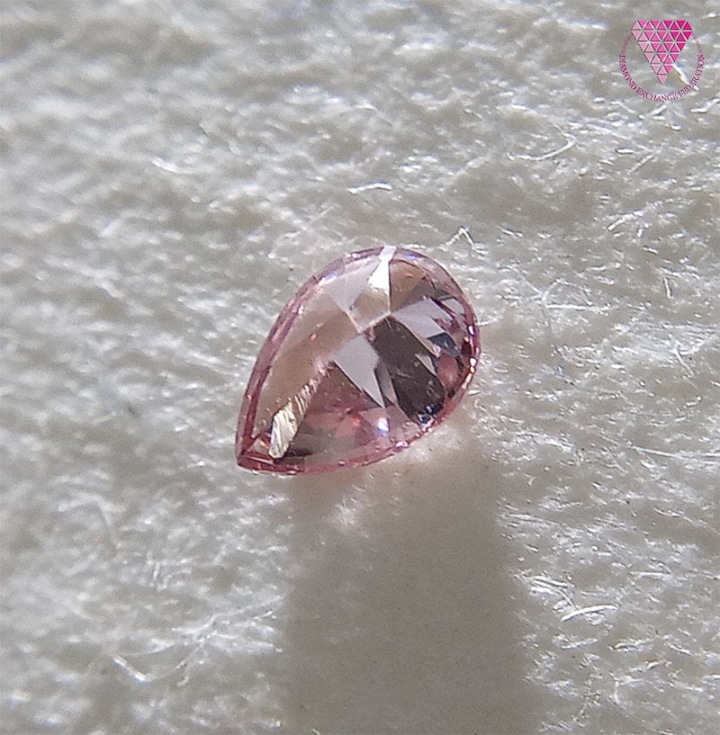 0.028 ct Fancy Intense Pink SI1 CGL インテンス 天然 ピンク