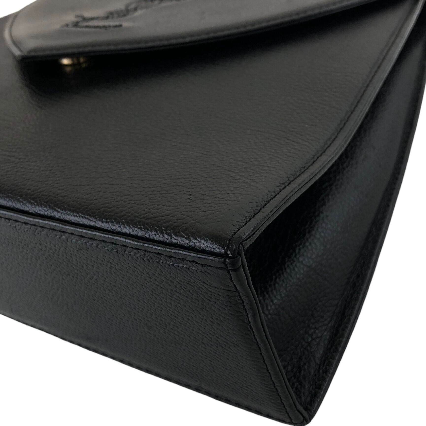 Yves Saint Laurent イヴ・サンローラン ハンドバッグ ブラック YSL