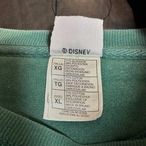 00s Disney Winnie the Pooh キャラクタースウェット 刺繍 緑