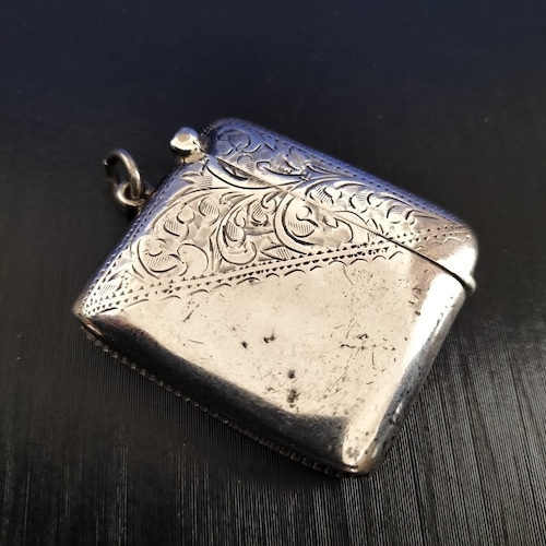 Sterling Silver 1919年 Match Case