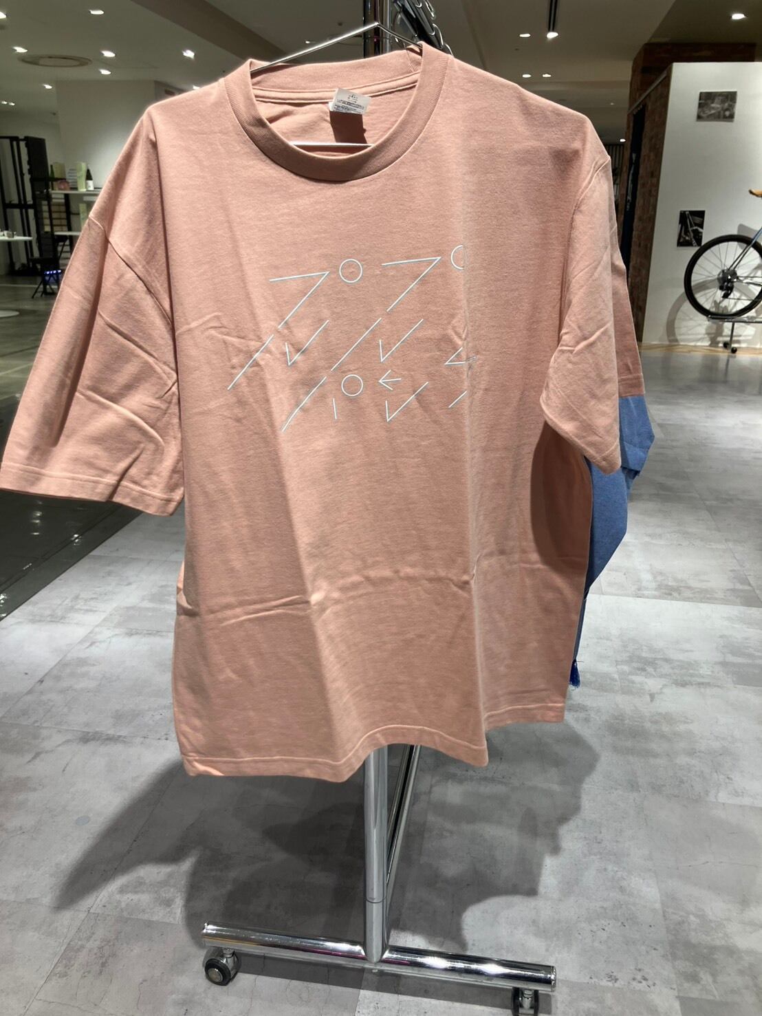 ハシジマコウスケ「ぷるぷるパンク ロゴTee (PINK)」size「L」