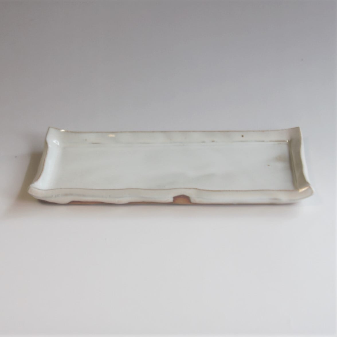 長方皿 白萩 | （有）勝景庵