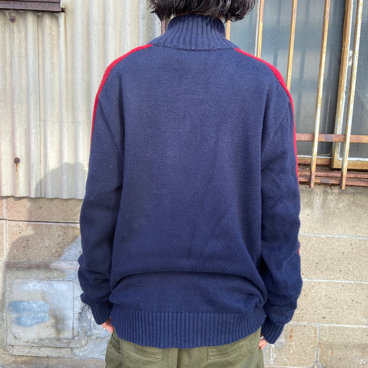 Polo by Ralph Lauren ポロバイラルフローレン ハーフジップ ニット 
