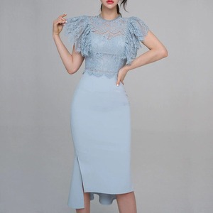 レディース スカート トップス ボトムス シャツ ブラウス セットアップ タイトスカート バックマーメイド ショート ミモレ ロング 半袖 フレアスリーブ クルーネック タイト スリム 細身 フェミニン レース サイドスリット バックファスナー 透け感 かわいい 大人可愛い きれいめ シンプル カジュアル 上品 おしゃれ こなれ感 ガーリー エレガント 存在感 フォーマル 抜け感 ラブリー キュート セクシー 無地 春 夏 デート お出かけ パーティー イベント 女子会 休日 S M L XL ブルー