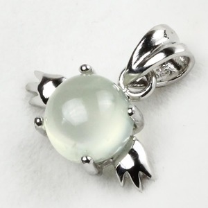 プレナイト 天使ペンダント [M便 1/20] 912-19