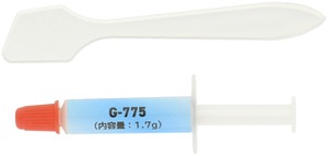 【新着特価】オウルテック スタンダードCPU冷却グリス 信越化学工業製 熱伝導率3.6W/mk、粘度500pa.S スタンダードグリス OWL-SILG-G775