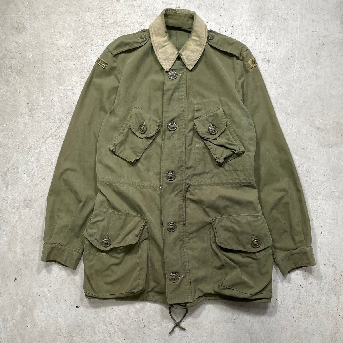 82年納品 カナダ軍 GS MK2 コンバットジャケット メンズL相当 古着 80s