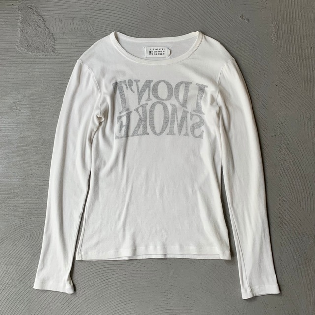 Martin Margiela ⑩ / "I DON'T SMOKE" T-shirt