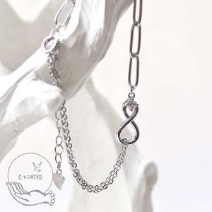 Infinity love and peace chain bracelet✴︎ 無限大の愛と調和　チェーンブレスレット silver925  シルバー925