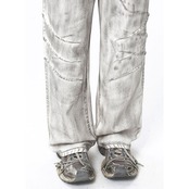 ストリート ヴィンテージ ホワイトデニムパンツ P240