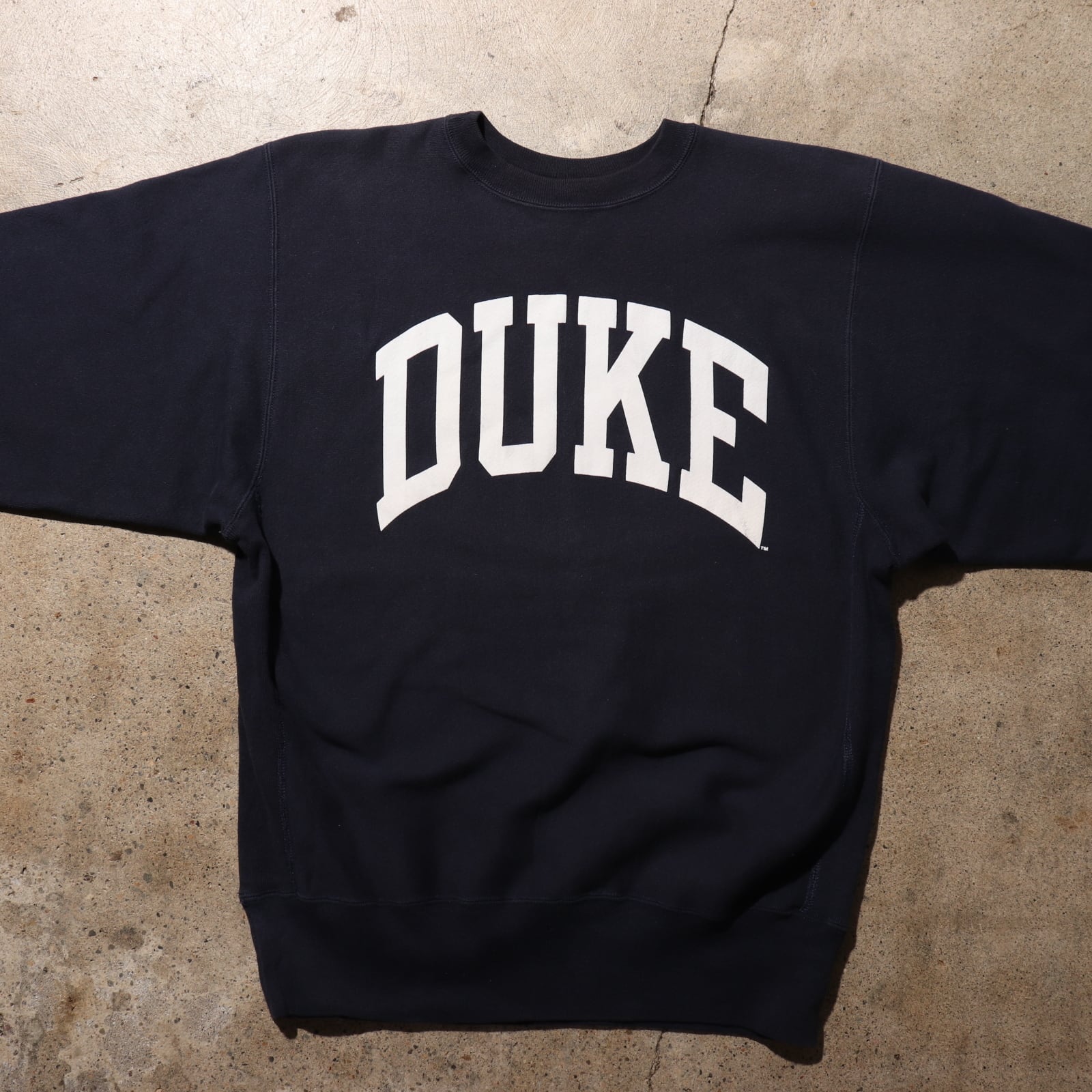 極美品 90s L Duke リバースウィーブ チャンピオン ネイビースウェット