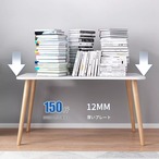 デスク パソコンデスク 勉強机 白 茶色 木 机 デスク木製 pcデスク つくえ リモートワーク用 ワークデスク 家具 在宅勤務 北欧 作業台 簡単組み立て