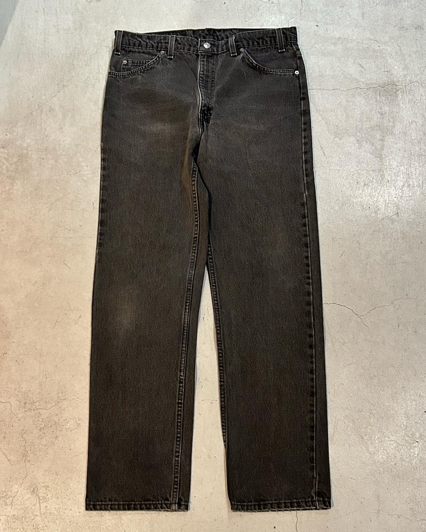 1990s Levi's 505 black denim pants ⑨【高円寺店】