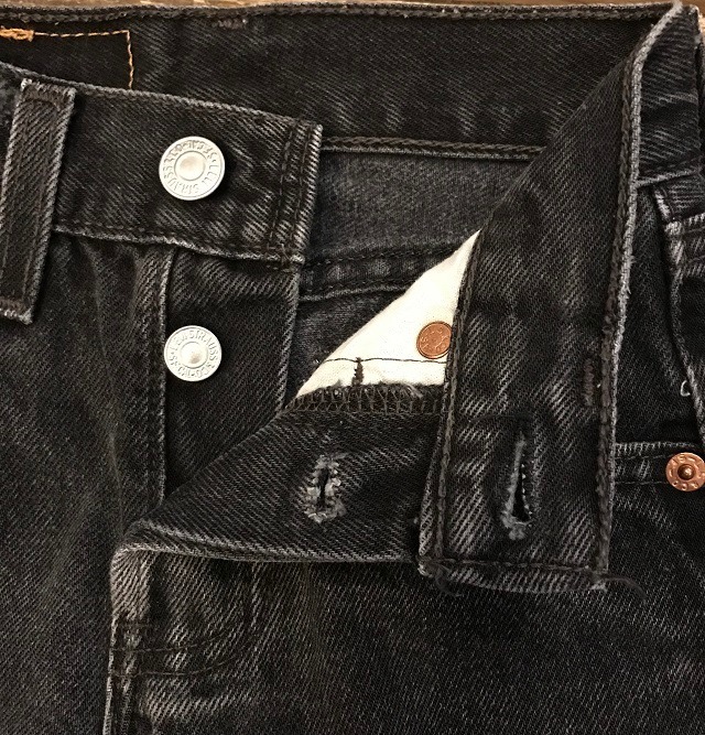 USED KIDS 90s USA製 LEVIS 501 ブラックデニムパンツ 4歳 | Churchill 