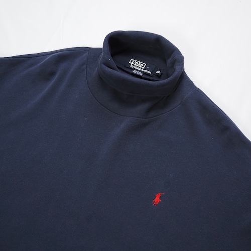 90’s Ralph Lauren タートルネック XXL ネイビー