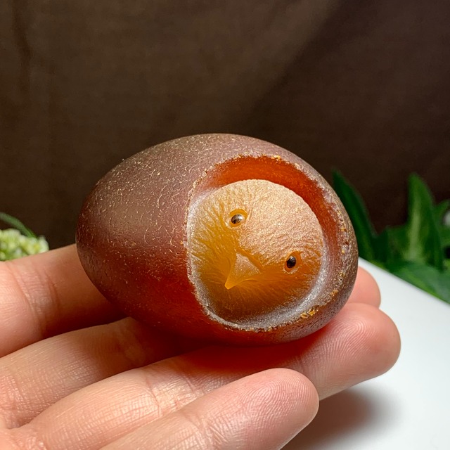 15.可愛い瑪瑙・ひよこ