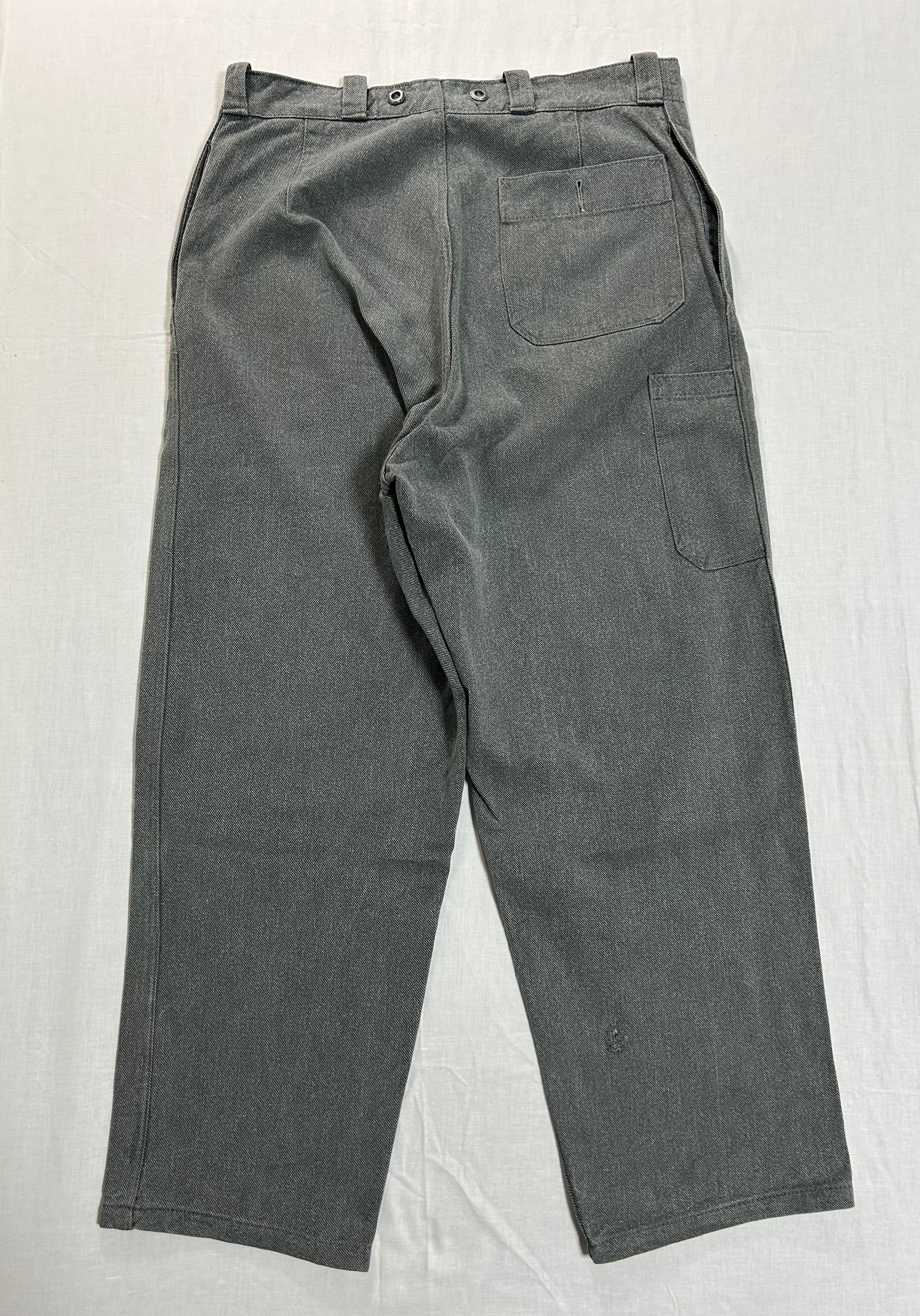 1950s】 Swiss Army “Denim Trousers Early Model”/50s スイス軍