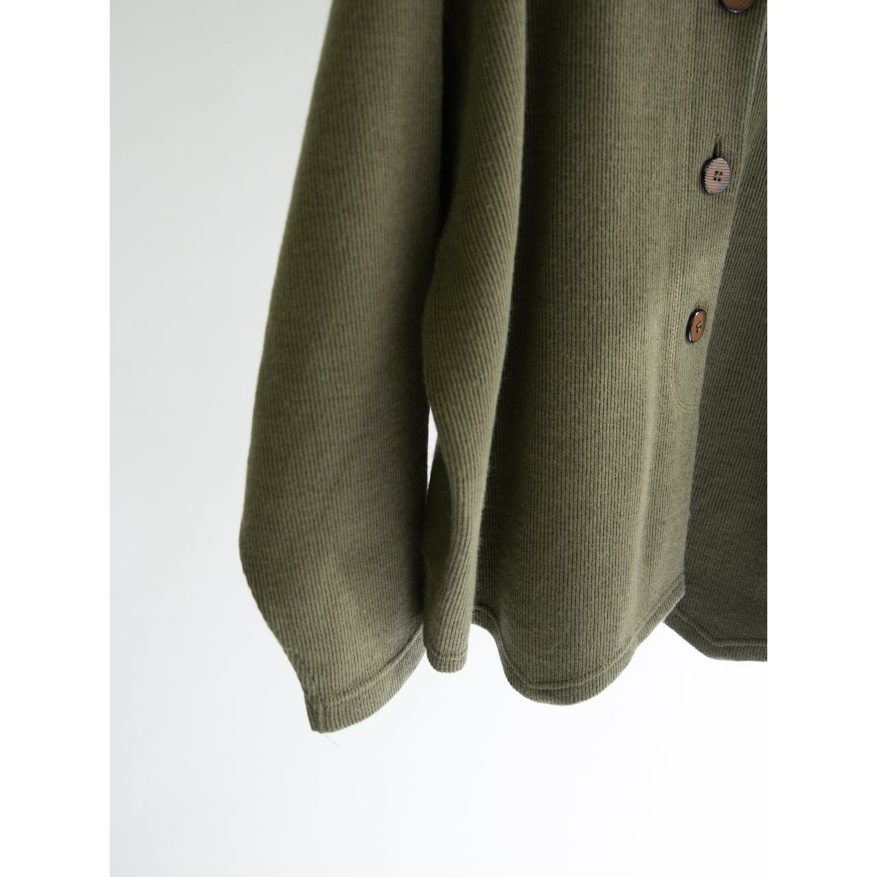 【RODIER】Made in France Wool-Acrylic Knit Jacket（ロディエ フランス製 ウールアクリルニットジャケット カーディガン）