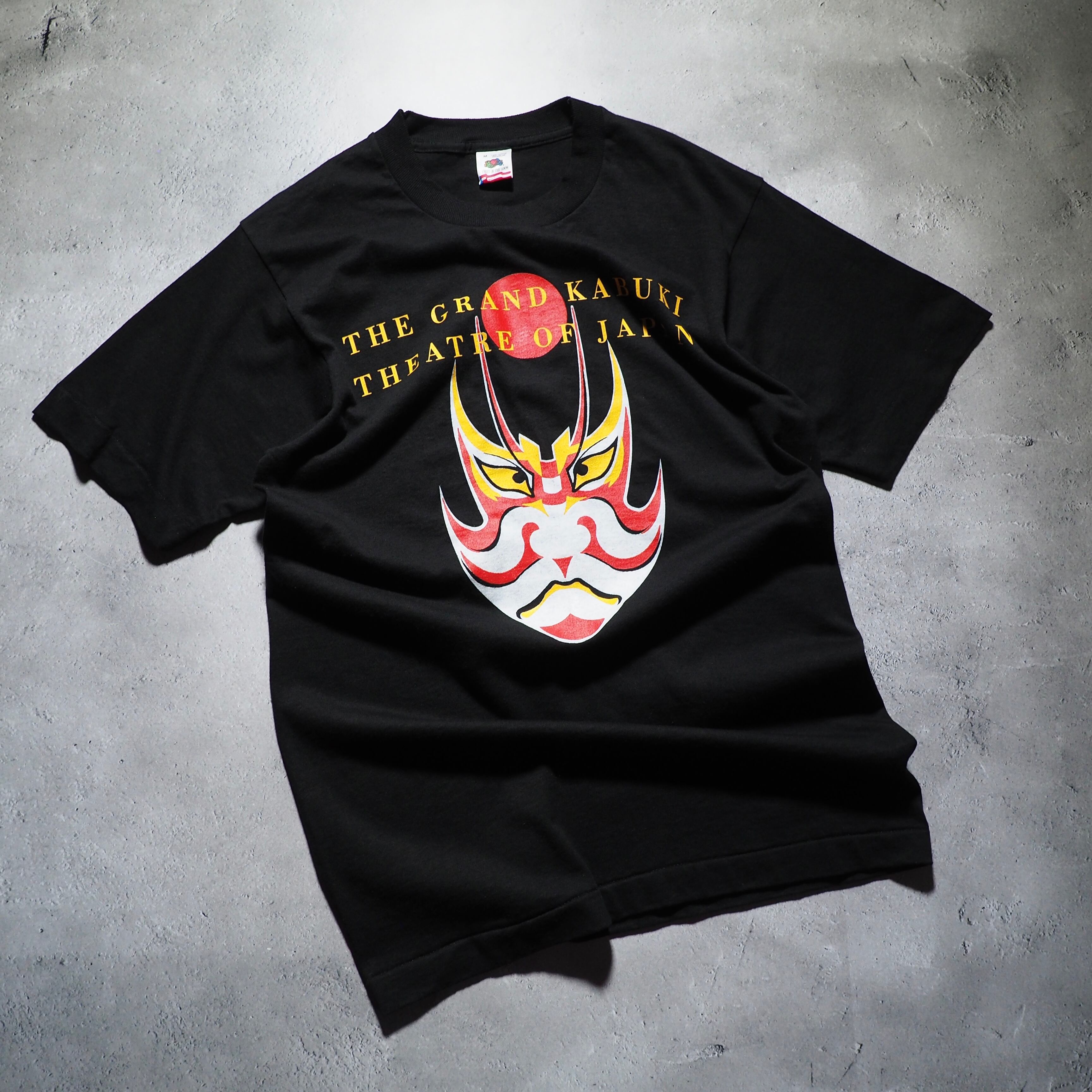 1990s ” 歌舞伎 - KABUKI ” Usa Tour printed vintage Tee (made in Usa)