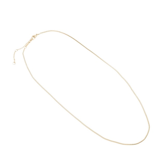 ダニエルウェリントン DANIEL WELLINGTON Elan Box Chain Necklace Long G ネックレス DW00400557 レディース ゴールド