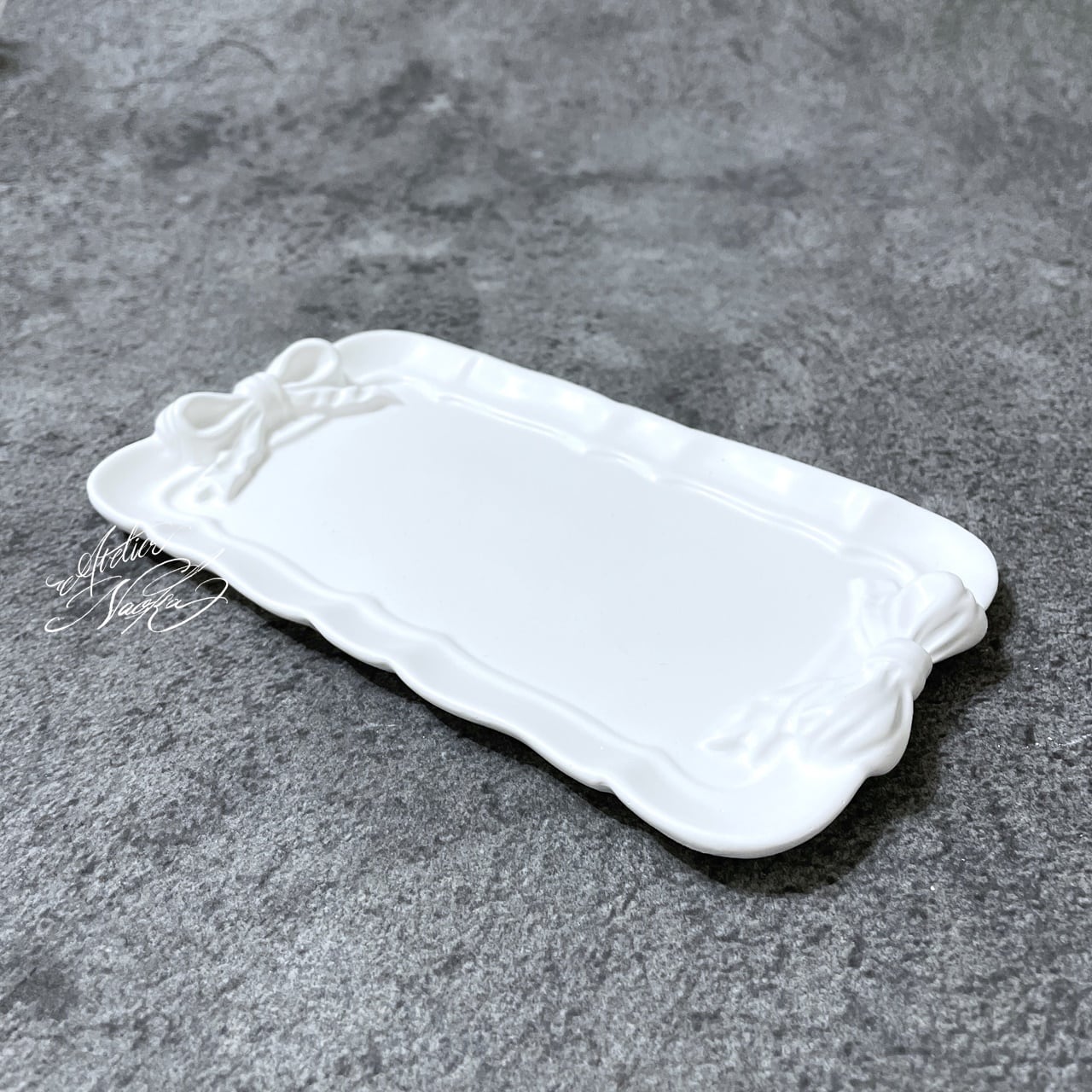 新品トレイ 2枚セット モノトーンジオメトリック柄が素敵です～♥ エレガントカメオb シリコンモールド | シリコンモールド・クレイ