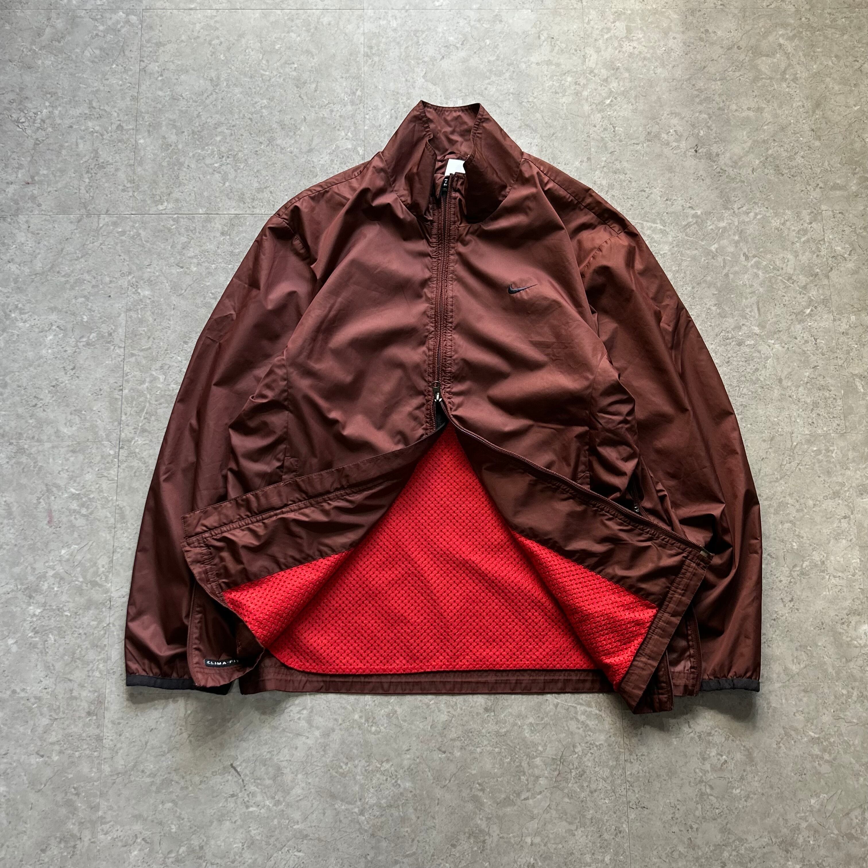 00s NIKE nylon double zip jacket【仙台店】