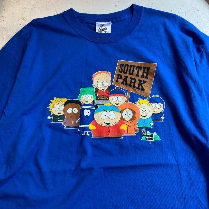 90年代 SOUTH PARK サウスパーク キャラクタープリントTシャツ メンズM ヴィンテージ /eaa350665