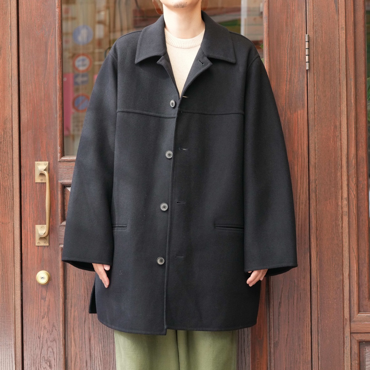 22aw herill Blacksheep Carcoat へリル カーコート 