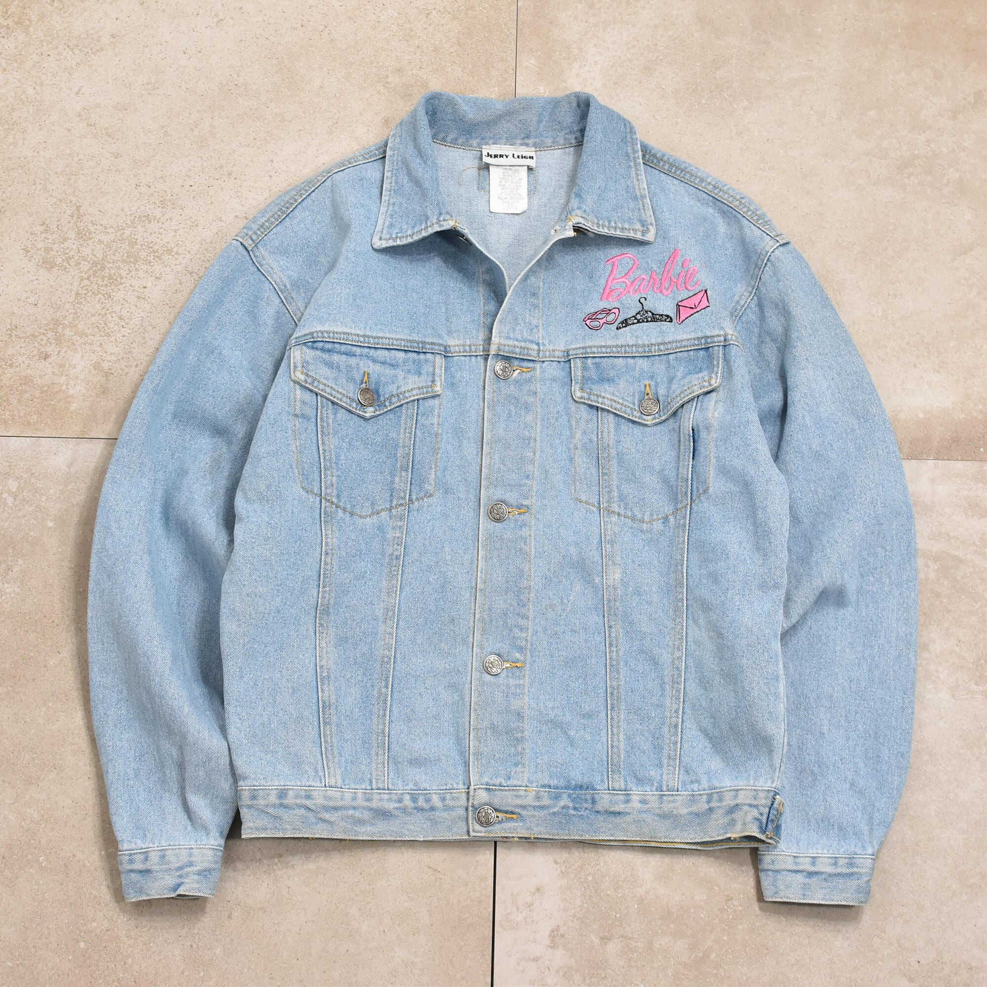 90s USA JERRY LEIGH Barbie design denim jkt | 古着屋 grin days