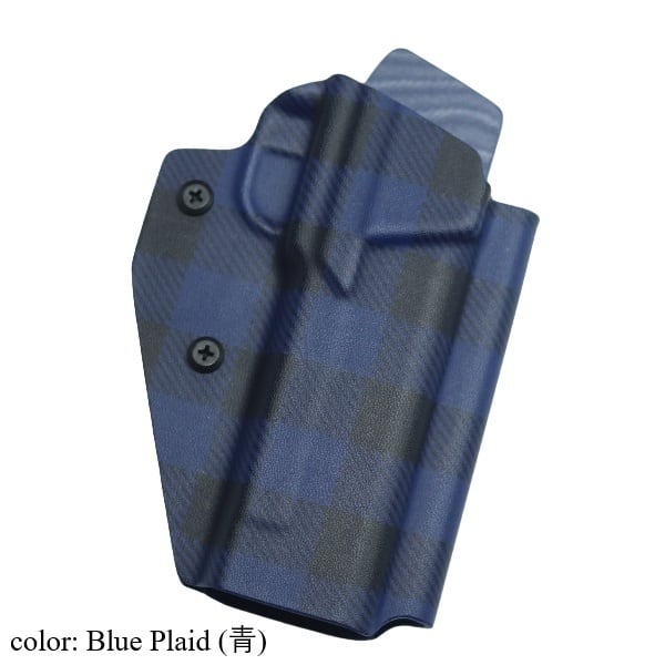 セール品 六七五 千束の銃 専用 カイデックスホルスター Blue Plaid