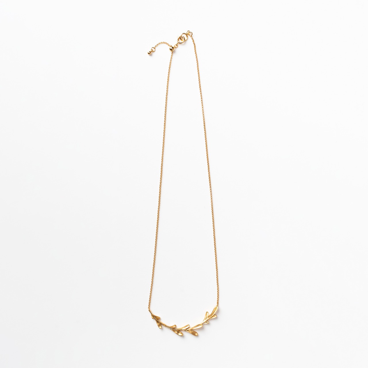 Gold pendant  GMF3 ネックレス Olive