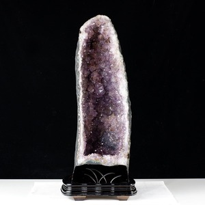 16.3Kg アメジストドーム ブラジル産 アメジスト ドーム 原石 置物 台座付属 一点物 174-2229