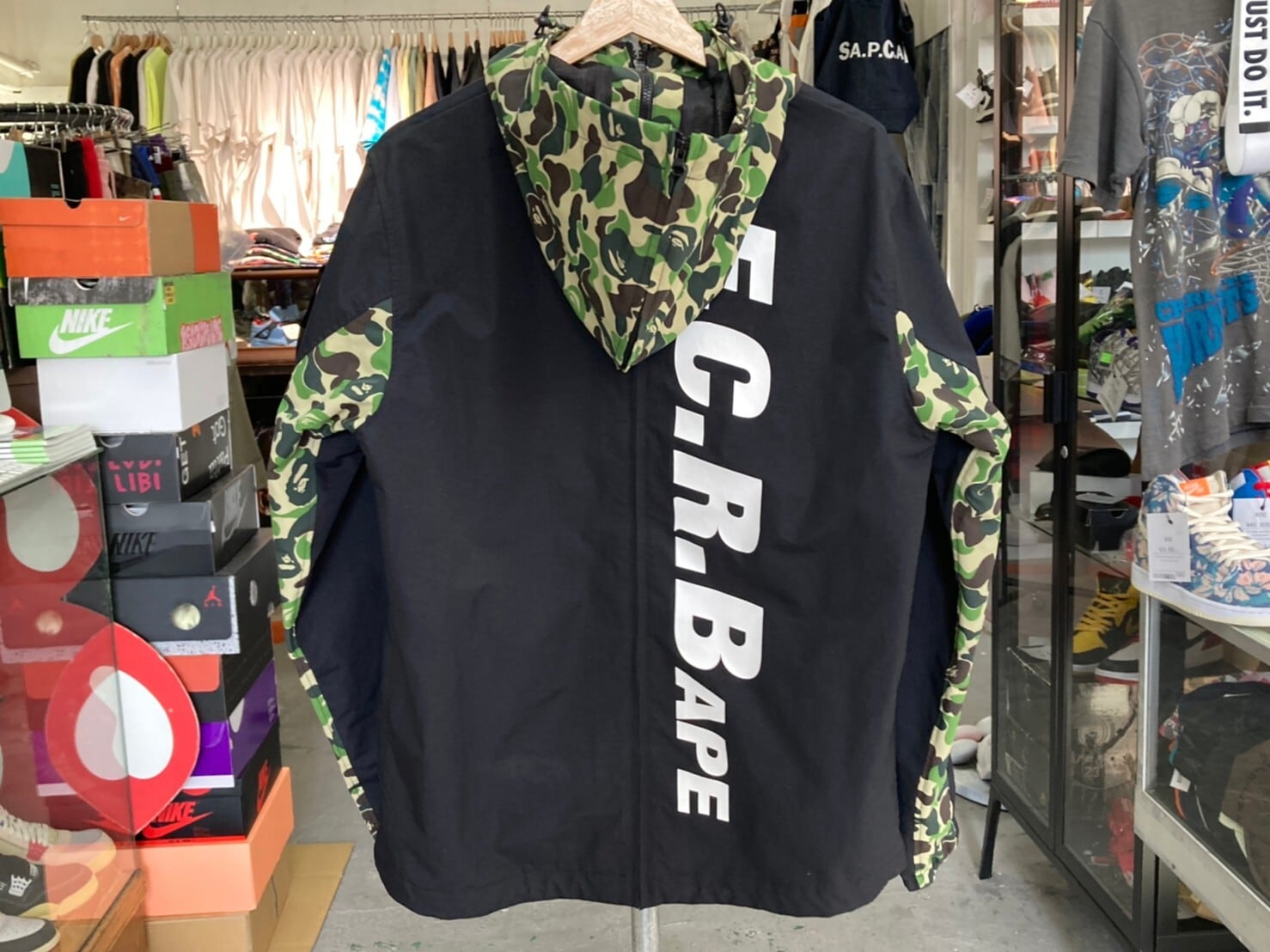 A BATHING APE × FCRB SEPARATE PRACTICE JACKET FCRB-190104 MEDIUM 