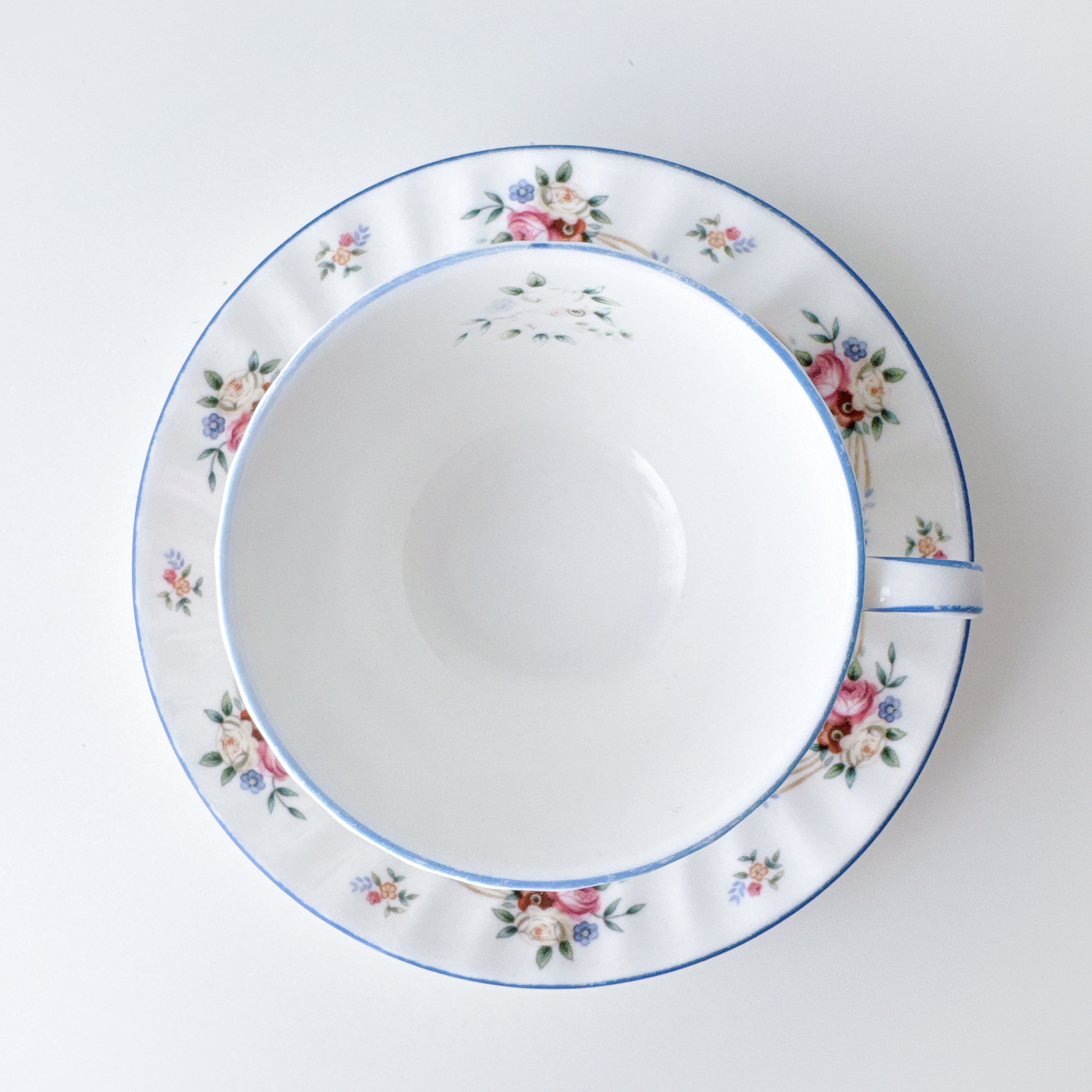 vintage】【England】MINTON Summer Bouquet ミントン フォーシーズン