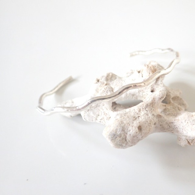 Rough Thin Bangle (レディース)　