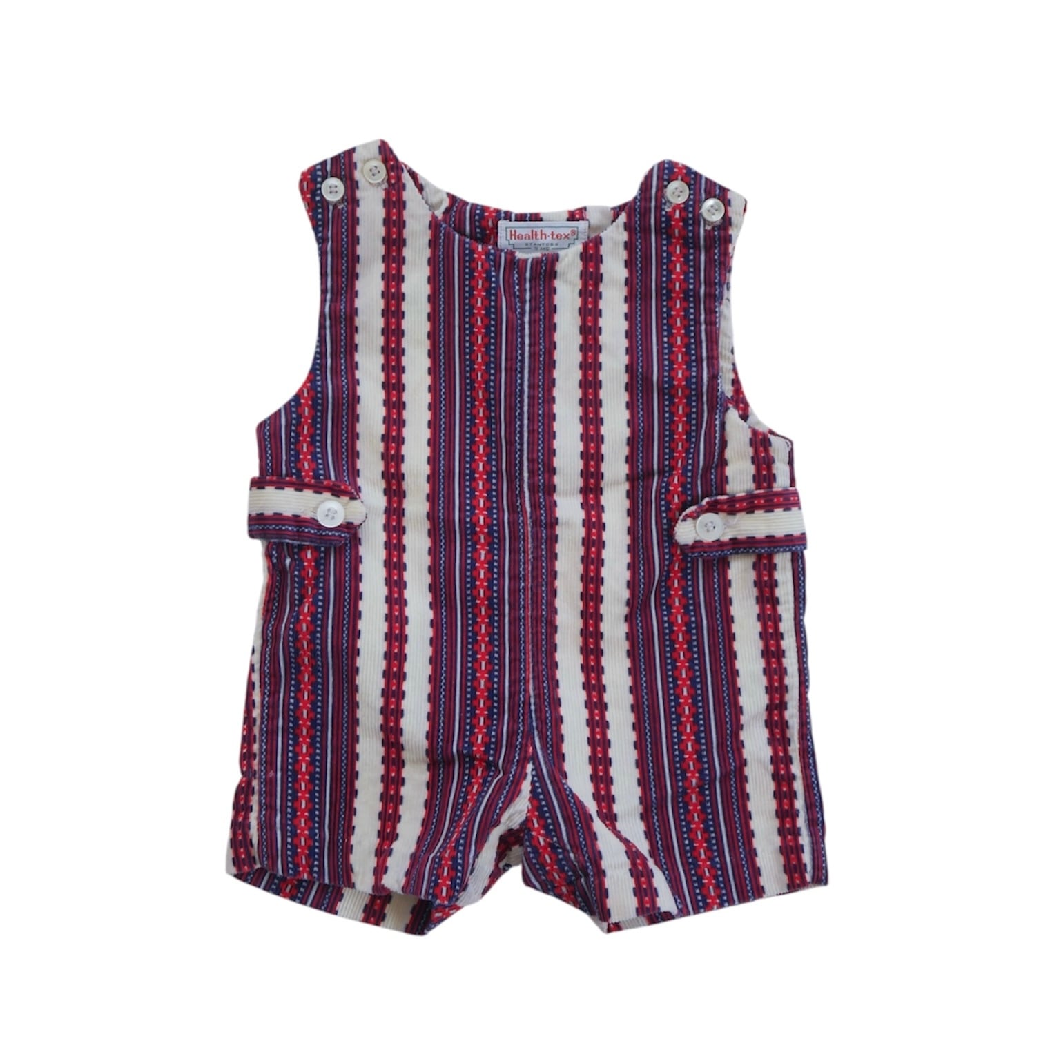 Vintage | Health-tex corduroy short overall