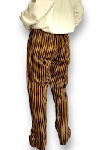 Stripe pattern easy pants