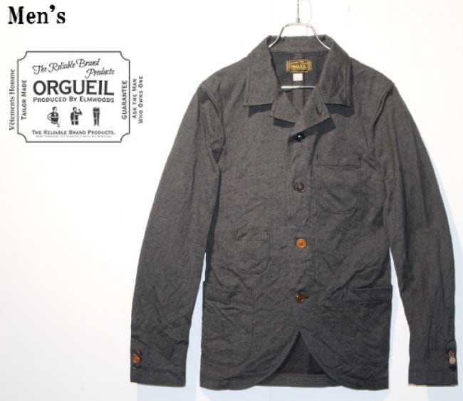 ORGUEIL　サックジャケット Sack Jacket （BLACK）　OR-4012　【Men's】 | C.COUNTLY ONLINE  STORE｜メンズ・レディス・ユニセックス通販 powered by BASE
