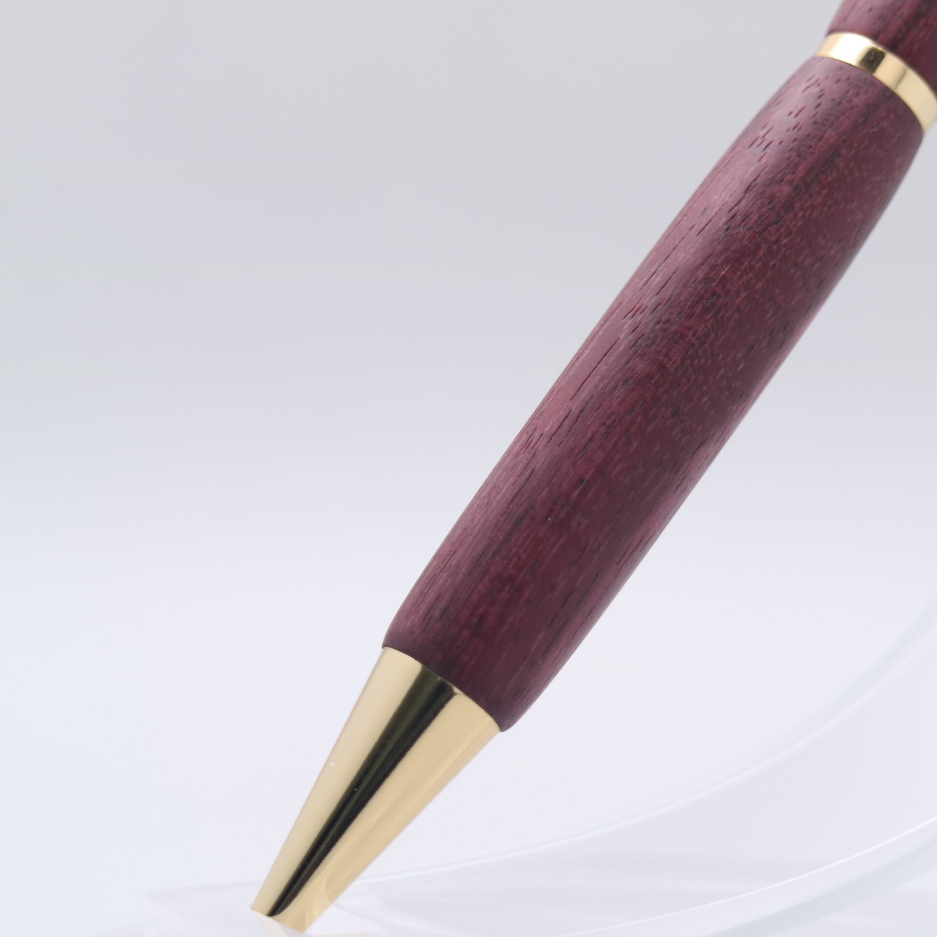 掘り出し物】パープルハート 木軸ボールペン 250942 | 木軸ペン工房