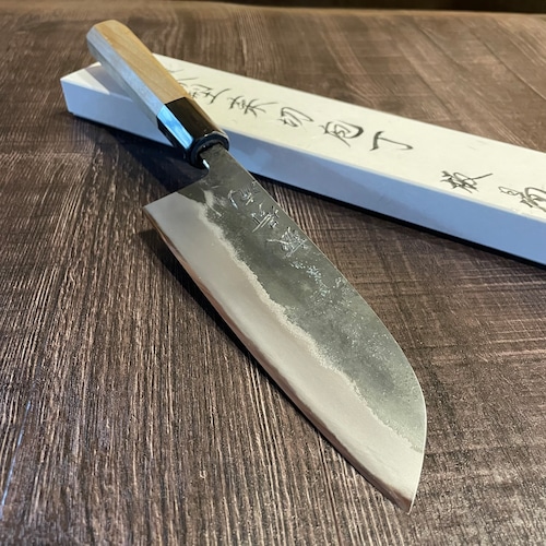 “ITABARYU”  kamagata nakiri 165mm Water buffalo octagonal handle