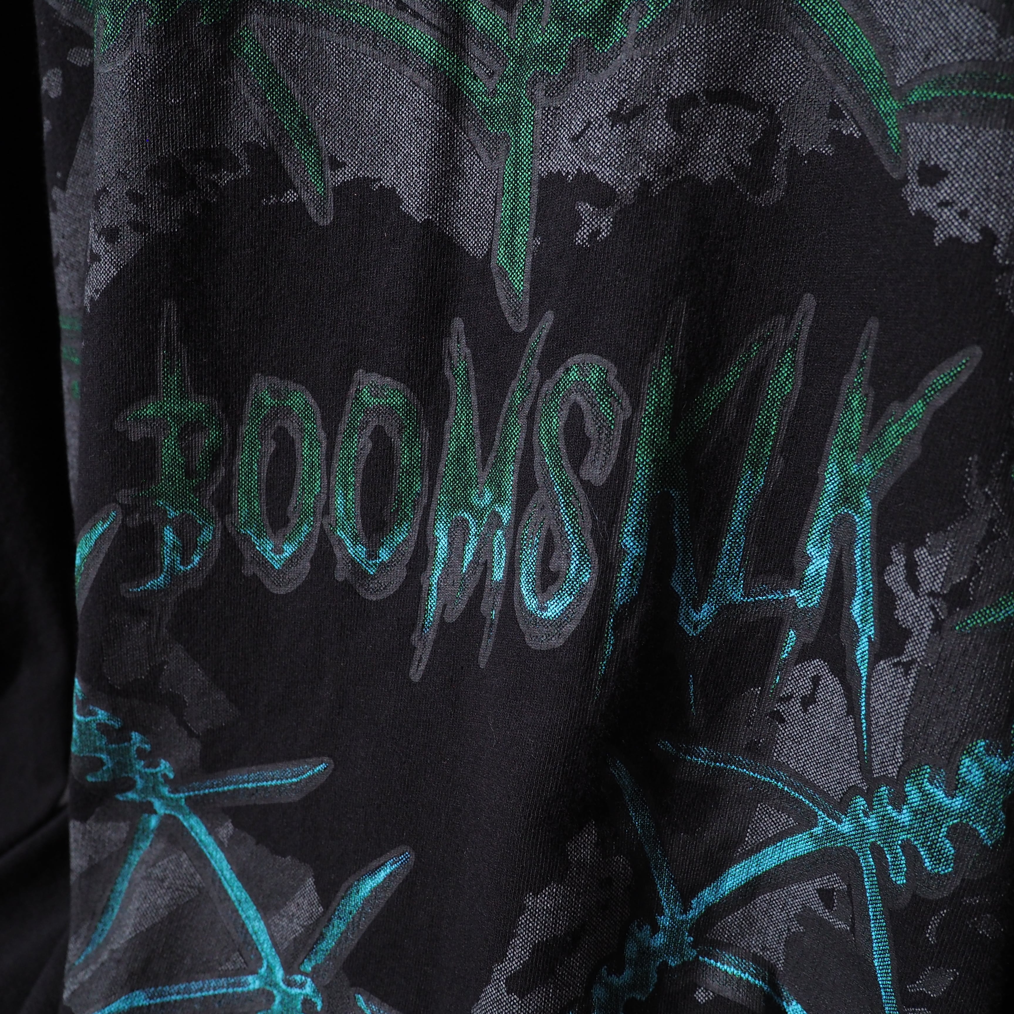 ” Broken heart ” Paint printed Long sleeve loose Tee