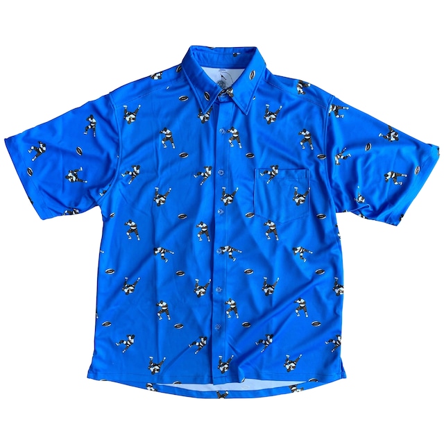 【YBC】Teivovo Aloha shirt Skyblue