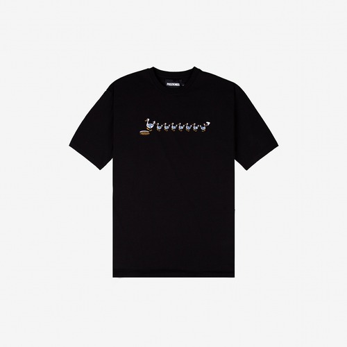 【PAS DE MER/パドゥメ】DUCKS T-SHIRT Tシャツ / BLACK