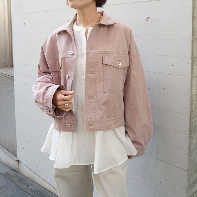 バイオ加工ジャケット