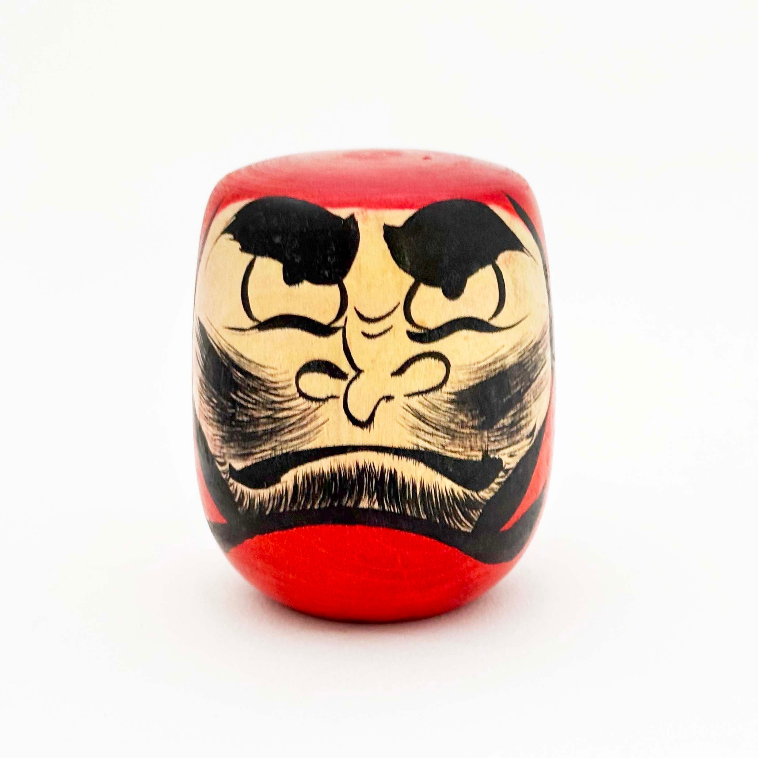 だるま木地玩具（鳴子系 / 吉田武重工人）
