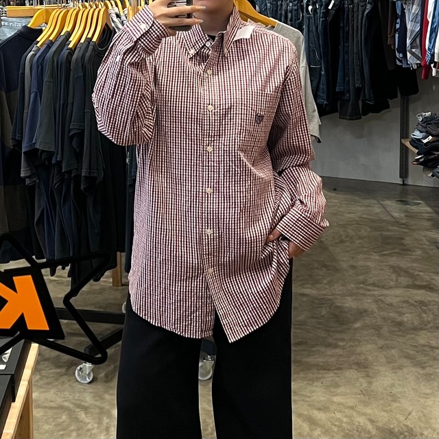 【CHAPS/チャップス】長袖シャツ
