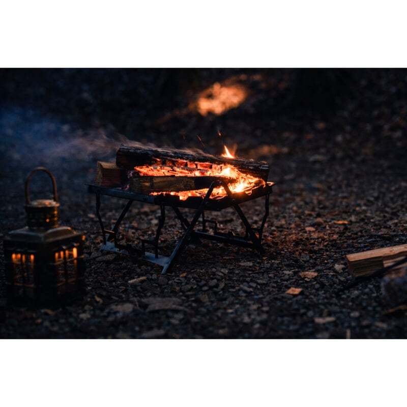 moose room works FIRE STAND「hi-raku ◻︎」 | sotosotodays