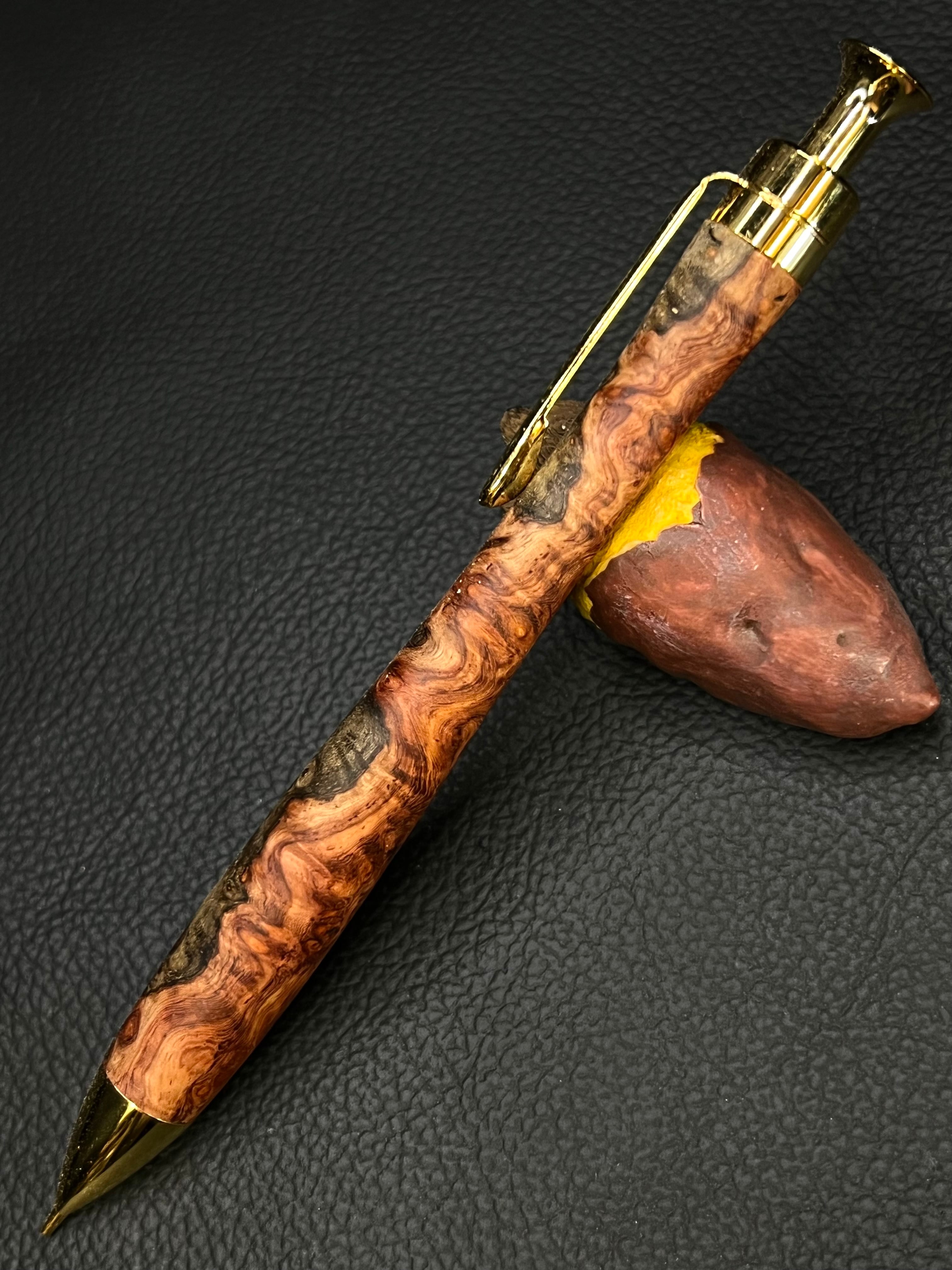 4 極上＋花梨瘤 青赤 グロテスク | こぶた工房