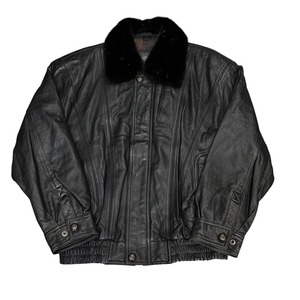 【古着】"SoeeoRso" G-1 Leather Flight Jacket
