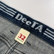 DeeTA ディーティーエー ホース ライディング デニム パンツ ジーンズ サイズ 32 /メンズ/日本製/ストレッチ/インディゴ